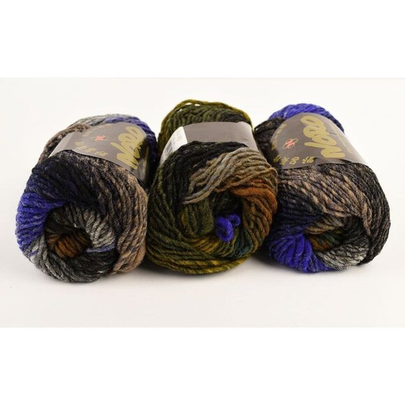 Noro Kureyon Japanese Yarn Bundle 3 Skeins 100% Wool Col. 283 NEW - Picture 2 of 4